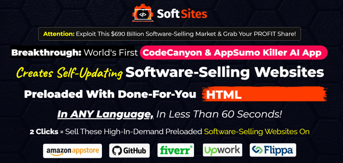 SoftSites Review: An AI-Powered Software-Selling Website Builder