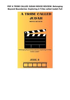 PDF A TRIBE CALLED JUDAH MOVIE REVIEW: Belonging Beyond Boundaries: Exploring A Tribe called Ju