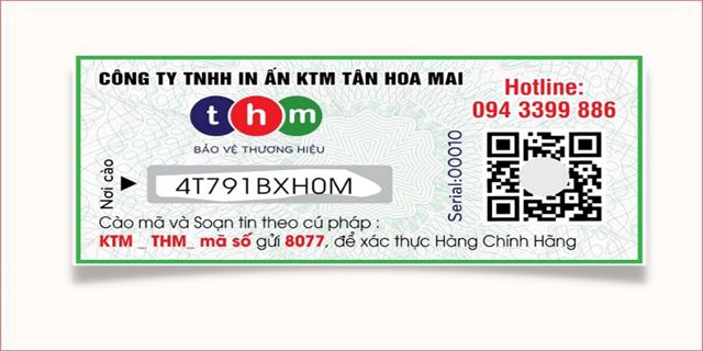 KÍCH THƯỚC TEM CHỐNG HÀNG GIẢ YẾU TỐ QUAN TRỌNG THƯỜNG BỊ BỎ QUA