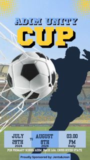 2024 EDITION OF ADIM UNITY CUP