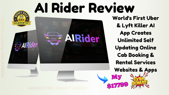 AI Rider Review – Create Fully Automated Cab Booking Sites in a Minute!