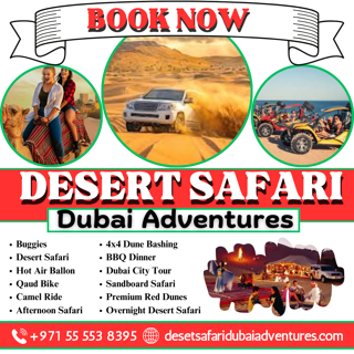 Private Desert Safari Dubai: An Unforgettable Adventure - 00971 55 553 8395