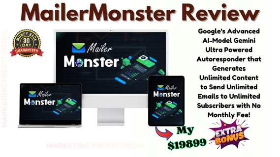 MailerMonster Review – Send Unlimited Emails to Unlimited Subscribers