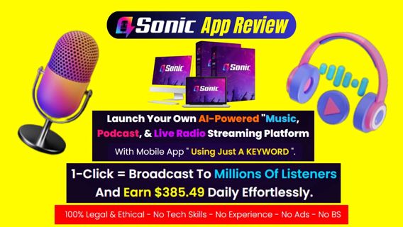 SONIC App Review | Let's Party & Make Money | Seyi Adeleke