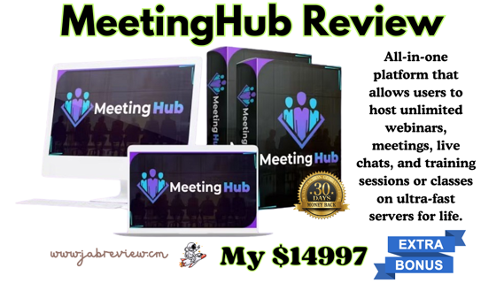 MeetingHub Review – Unlimited Video Conference, Meeting & Webinar Hosting System