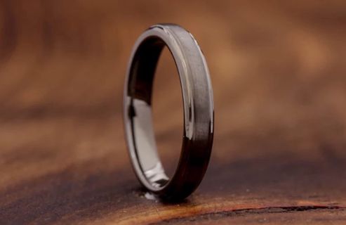 The Ultimate Guide to Men's Black Tungsten Wedding Bands