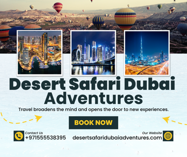 Soaring Above the Sands: A Hot Air Balloon Adventure in Dubai - +971 55 553 8395