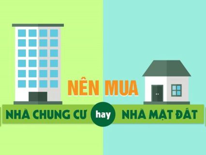 Xu Hướng Hiện Nay: 4 Tỷ Nên Mua Chung Cư Hay Nhà Đất?