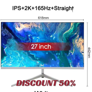 27-inch 2K 165Hz Desktop Monitor 2560*1440 HDR 100%SRGB 1MS Freesync Game Computer Display IPS