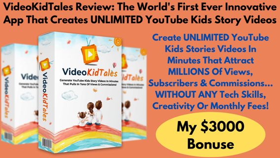 VideoKidTales Review: The World’s First Ever Innovative App That Creates  YouTube Kids Story Videos