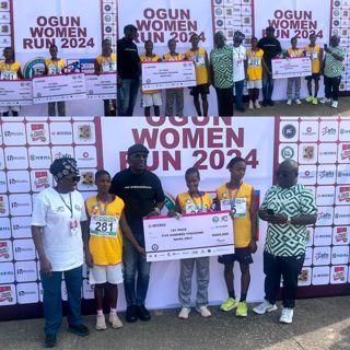 NSC DG, Hon. Bukola Olopade Applauds Ogun Women Run, Advocates for More Support for Women in Sports