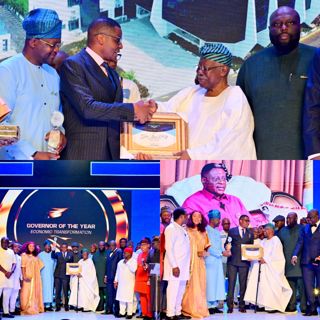 Governor Bassey Otu Honoured As "Governor Of The Year On Economic Transformation"