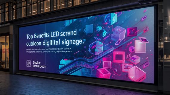 Top Benefits of Using LED Screens for Outdoor Digital Signage