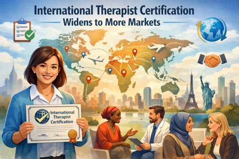 International therapist certification widens to more markets