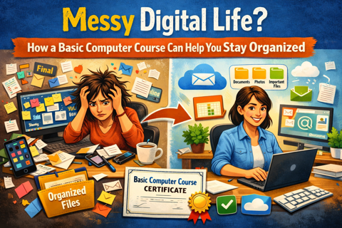 Messy Digital Life? How a Basic Computer Course Can Help You Stay Organized
