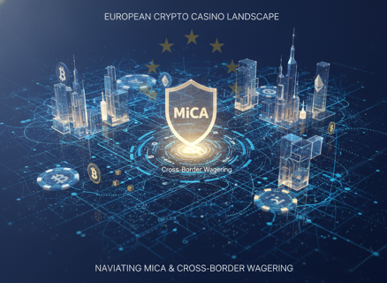 The European Crypto Casino Landscape: Navigating MiCA and Cross-Border Wagering