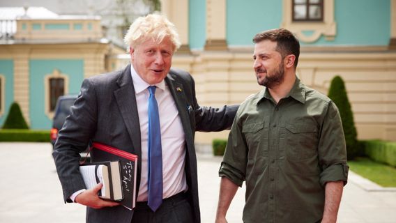 Bold Stance: Boris Johnson Ukraine and the War of Resolve