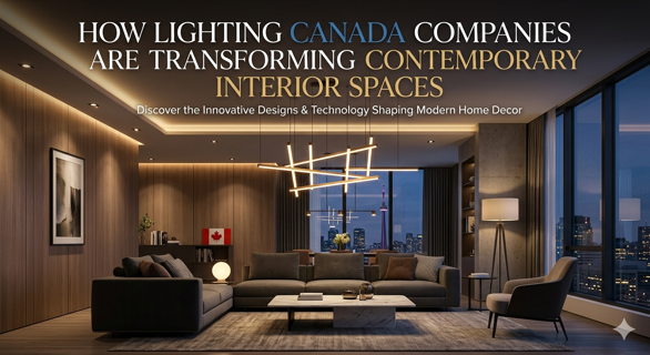 How Lighting Canada Companies Are Transforming Contemporary Interior Spaces