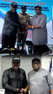 People First Agenda in Action as Prince Edwin Okon Supports Homeland Security in Cross River
