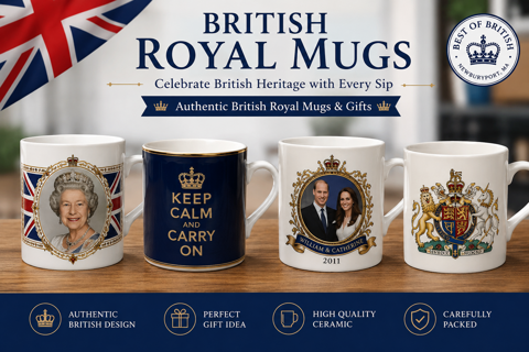 British Cups & Mugs for Tea Lovers in the USA