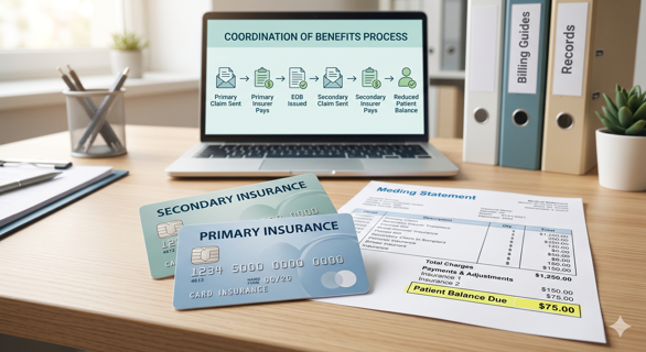 Does Double Coverage Health Insurance Reduce Medical Costs?