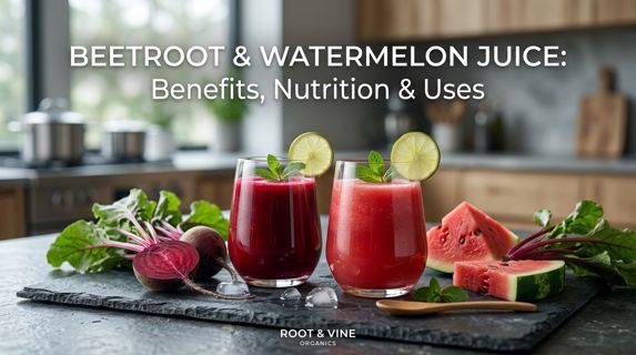 Beetroot and Watermelon Juice Guide: Benefits, Nutrition & Uses