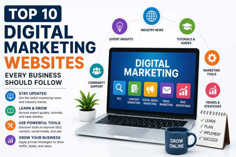 Top 10 Digital Marketing Websites Every Business Should Follow