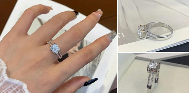 A Beautiful Way to Celebrate Your Commitment with a Round Diamond Ring