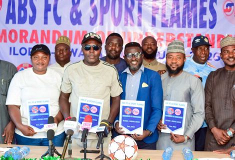 ABUBAKAR BUKOLA SARAKI (ABS) ILORIN FOOTBALL CLUB COMMUNICATION DEPARTMENT