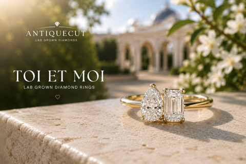 Lab Grown Diamond Toi Et Moi Rings Collection