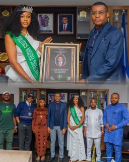 Miss Politics Nigeria Unveils PVC Registrations & 'Pad-a-Girl-Child' Initiative During Visit to CRSG
