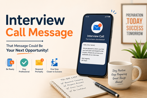 Interview Call Message: Best Practices, Format, and Sample Templates for Recruiters