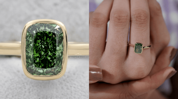 How Green Lab Diamonds Get Their Color