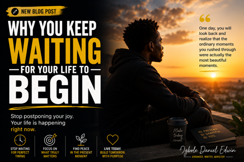 Why You Keep Waiting for Your Life to Begin