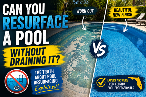 Can You Resurface a Pool Without Draining It?