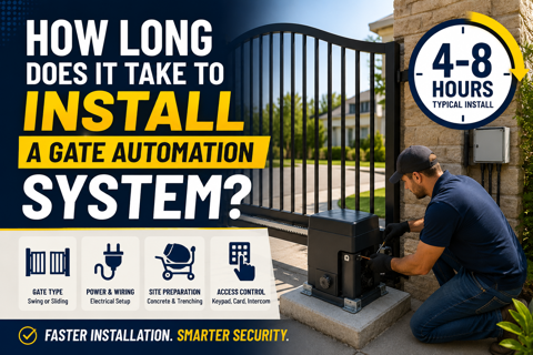 How Long Does It Take to Install a Gate Automation System?