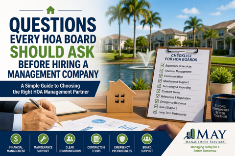 Questions Every HOA Board Should Ask Before Hiring a Management Company