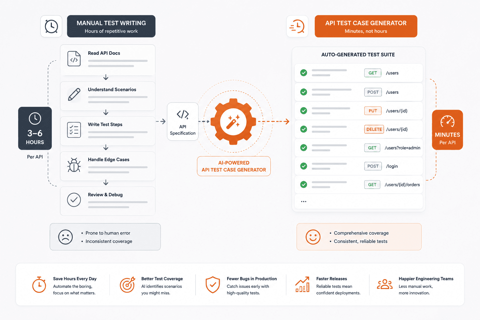 How an API Test Case Generator Saves Engineering Teams Hours of Manual Test Writing