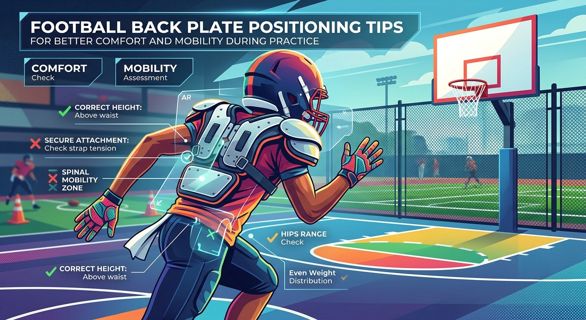Football Back Plate Positioning Tips for Better Comfort and Mobility During Practice