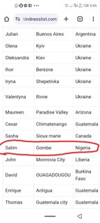 I was selected as one of the Ambassadors of kindness in Africa
