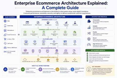 Enterprise Ecommerce Architecture Explained: A Complete Guide