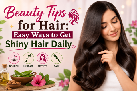 Beauty Tips for Hair: Easy Ways to Get Shiny Hair Daily