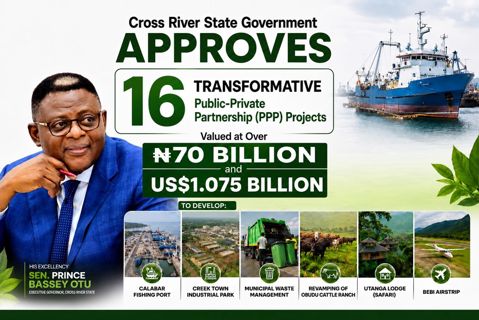Breaking:
Cross River State Unveils Historic US$1.075BN PPP Investment Package!