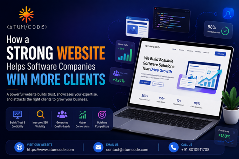 How a Strong Website Helps Software Companies Win More Clients