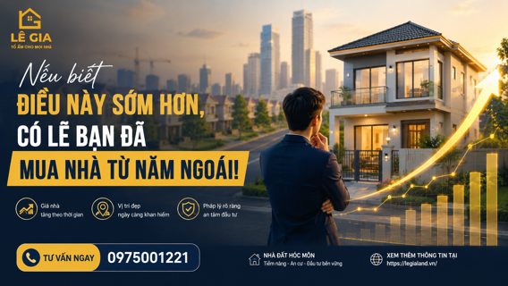 Nếu Biết Điều Này Sớm Hơn, Có Lẽ Bạn Đã Mua Nhà Từ Năm Ngoái