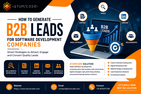 How to Generate B2B Leads for Software Development Companies