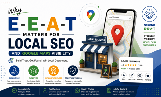Why E-E-A-T Matters for Local SEO and Google Maps Visibility