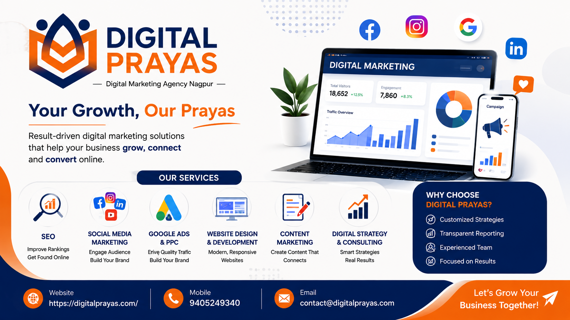 Digital Prayas – Digital Marketing Agency in Nagpur