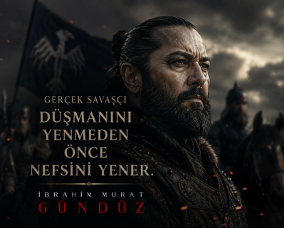 İbrahim Murat Gunduz’den Dikkat Ceken Mesaj: “Gercek Savasci Dusmanini Yenmeden Once Nefsini Yener”