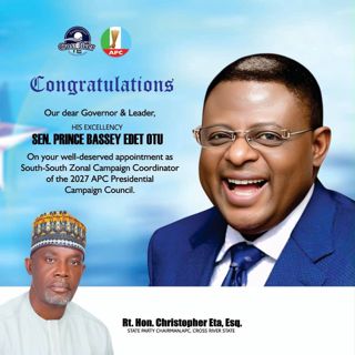 CONGRATULATIONS, YOUR EXCELLENCY!